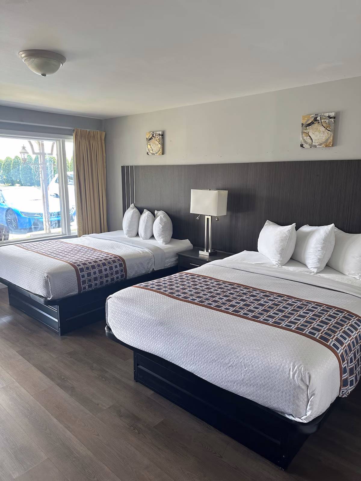 Guest room with two beds